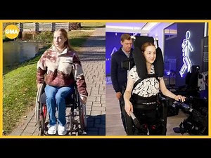 Paralyzed woman walks again thanks to new technology