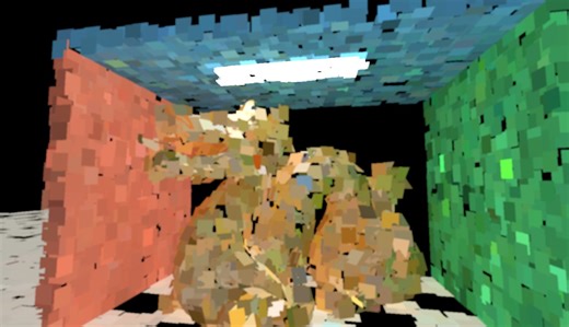 Check out my prototype ray tracer inspired by EA's GIBS algorithm.It’s not true GI yet, but the debug draw looks cool.Interactive web demo: https://lnkd.in/dH787AMnEA's publication:… | Vladislav Sobolev