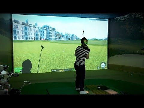 Screen golf in Korea