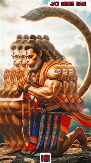 🔥🛕 Raghunandana Jai Hanuman — Power of Bajrangi Bali Awakens! 💥🙏#hindugod #jaybajarangibali #ram