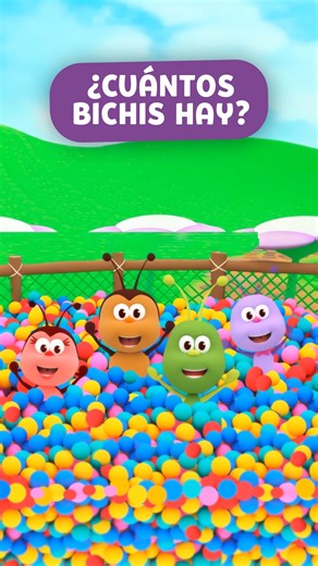 ¡Aprendemos números y jugamos con los Bichikids! 🦋​🐝 | El Reino Infantil