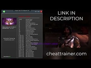 Dragon Age: The Veilguard Trainer Cheats +30 - God Mode, Infinite Ammo, One-Hit Kill, No Reload