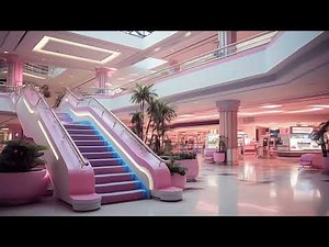 Vaporwave Mall - Lofi Synthwave Mallsoft Cyberpunk