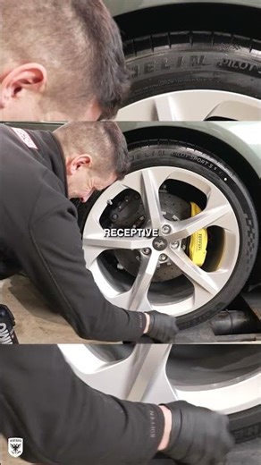 Make Your Tire Shine LAST Longer! Heat Gun Trick #carcleaning #cardetailing #ammonyc