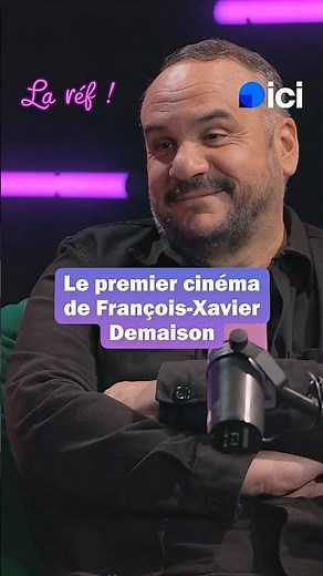 François-Xavier Demaison : Son premier cinéma... avec sa tante Françoise ! 🍿