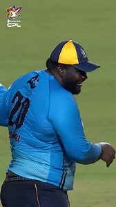 Get a cape on him 🦸🏾‍♂️ What a catch from the big guy Rahkeem Cornwall 😱 #CPL24 #CricketPlayedLouder #BiggestPartyInSport #Cricket #RahkeemCornwall #Reels | CPL T20