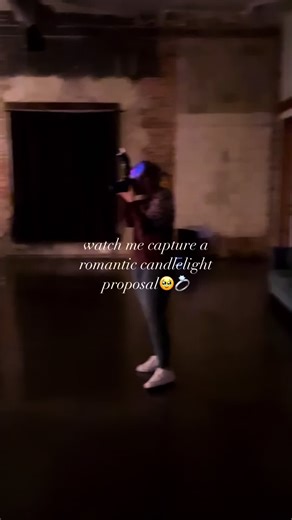 Come with me while I photographed a romantic candle lit proposal… the venue.. the intimate setting.. I LOVED IT 🥰 #shesaidyes #dreamproposal #candlelitproposal #proposalreveal