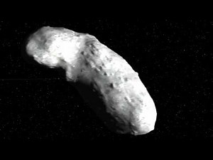 B612 Foundation Asteroid Deflection Visualization: Kinetic Impactor Impact