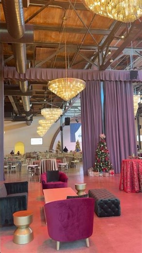 Elegant Christmas Event Decor | A Festive Night