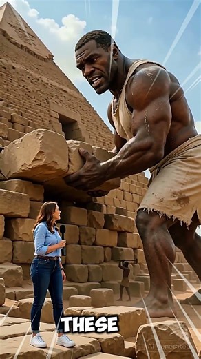 This is how pyramid were built