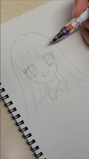 【少女漫画】りぼん·マーガレットの主人公達描いてみた🌟【イラストメイキング】#shorts #りぼん #マーガレット