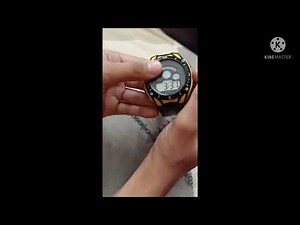 how to set time on mingrui watch