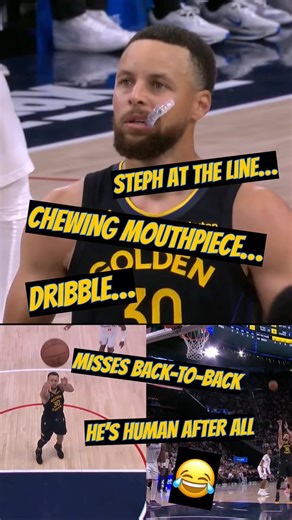 Steph Curry Misses Back-to-Back Free Throws… He’s Human After All! 😂😭 Warriors vs Clippers