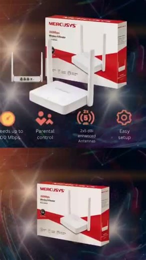 Mercusys MW301R router: • Wi-Fi Speed: Up to 300 Mbps • Frequency Band: 2.4 GHz • Antenna: 2 external antennas • Ports: - 1 WAN port & 2 LAN ports • Security: WPA/WPA2 encryption • Wireless Standards: IEEE 802.11b/g/n • Coverage: Up to medium-sized homes • Power Supply: 5V/0.6A • Dimensions: 169 x 116 x 35 mm Php. 690 Price may change without prior notice we accept repairs & Laptop/ Desktop upgrades💻🖥️!!! we also repair & install CCTV Cameras🎥🎥!! Located at: Milestone Computers Bulan Branch 