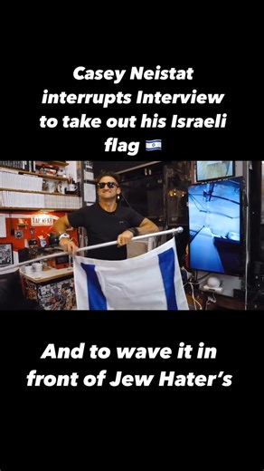 What a legend! Jewish YouTuber Casey Neistat was in the middle of an interview with fellow Jewish creator Jon Youshaei when a mob of anti-Israel protesters came to chant outside. WATCH how he responds. | Creative Community for Peace - CCFP