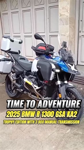 RARE BIKE & BIG BIKE SPECIALIST SINCE 2011 on Instagram: "Edisi Nitip Jual BMW GSA 1300 HP KA2 2025 2025 BMW GSA 1300 HP KA2 TROPHY EDITION MANUAL TRANSMISION Aksesoris : -FORGED WHEELS -PEMANAS JOK -ADAPTIVE SUSPENSION -3 BOX NEW -TAS TANGKI -TAS DEPAN KANAN KIRI -TAS SAMPING KANAN KIRI -INER BAG 3 PCS -ANTI GORES Fitur : - Touring Package (Preparation for GPS Device, Windshield Adjustable, Chrome exhaust header, Pannier Mounts for Alumunium Panniers, Center Stand) - Innovation Package (Headlig