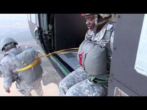 Watch These Soldiers Jumping Out Of A Perfectly Good Helicopter