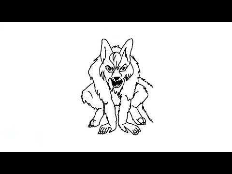 Anime Werewolf Transformation – Faith’s Full Moon Awakening | Hand Drawn Animation