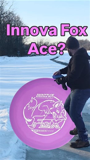 Innova Fox Ace? - #discgolf #nature #snow #innovadiscgolf