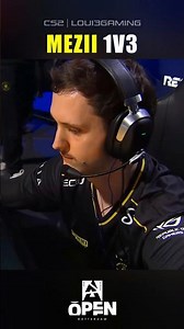 Mezii 1v3 Clutch on Overpass🔥BLAST Open Rotterdam 2026!