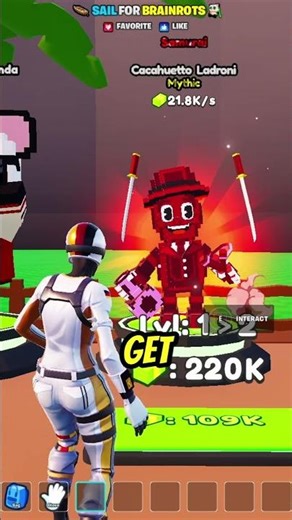 3 SECRET CODES in Sail for Brainrots ‪@Pandvil #fortnite #brainrot