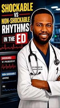 Shockable vs Non-Shockable Rhythms Explained ⚡ | ACLS | Dr.KingBoatMd