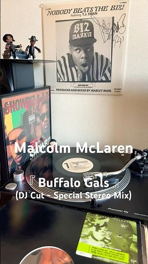 Malcolm McLaren - Buffalo Gals (DJ Cut - Special Stereo Mix) #record #vinyl #electronic