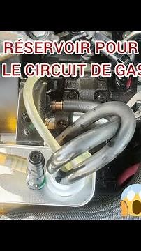 [FR] un petit réservoir pour nettoyer le circuit de injection directe dégager la consommation