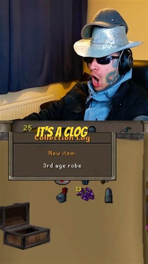 I GOT 3RD AGE!! #osrs #runescape #opening #clues #mega #rare #3rd #age #new #upload #shorts #viral