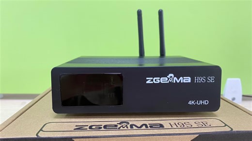 Zgemma H9S SE avec Linux   Android Double Système DVB-S2X 4K UHD Récepteur Satellite avec WIFI