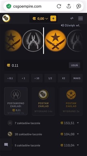 The ultimate ALL-IN challenge on CSGOEmpire! 💸 #cs2 #cs2gambling #csgo #dice #gaming #roulette