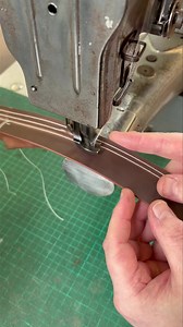 The Singer 153. It’s a 1957 machine and as you’ll see it works today as well as it did when it came out of the factory. It’s had a few tweaks but it’s a pleasure to use - not that I use it often but when I need it, it’s faultless. Every time I use it I give myself a bit of a refresher. | Paul Sullivan Leather