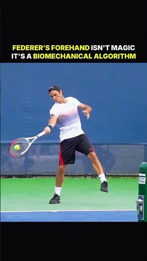 The Biomechanical Algorithm of Federer’s Forehand 🎾