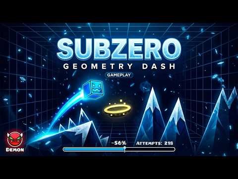 Geometry Dash Sub Zero ( Gameplay )