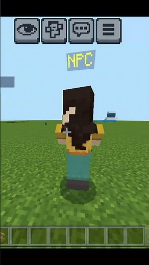 how to spawn NPC in Minecraft | #minecraftshorts
