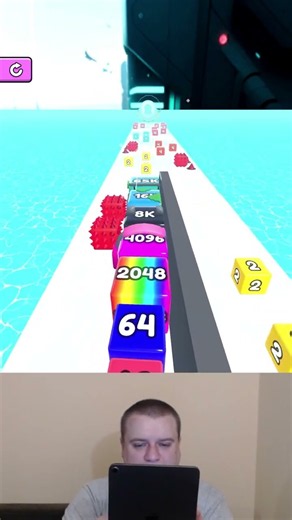 Jelly Tube Run 2048 ❗Level 592❗#games #shorts