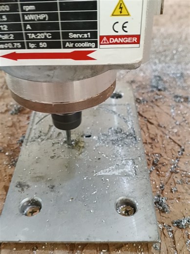 usinando alumínio, CNC Router da oficina kaizen #oficinakaizen #usinagem