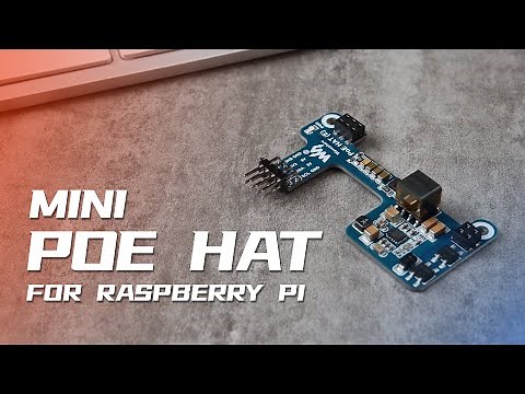 Waveshare Power over Ethernet HAT (E) for Raspberry Pi 3B+/4B, 802.3af-compliant