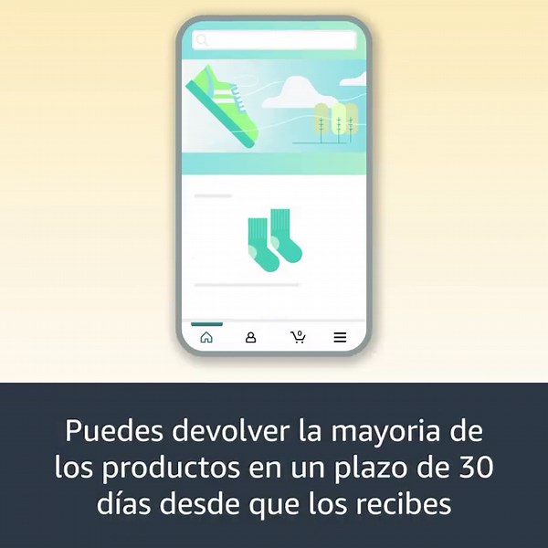 Las compras hechas en días festivos se pueden devolver hasta 30 días después y puedes hacerlo mediante la aplicación de Amazon. Sigue estos pasos para empezar: | Amazon México