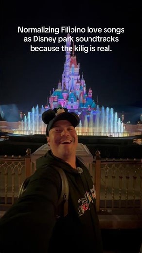 Normalizing Filipino love songs as Disney Park soundtracks because the kilig is real 🇵🇭💕❤️