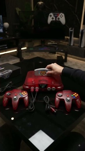 Nintendo 64 Red Wine Unboxing + Accessories & Gameplay | Retro Gaming