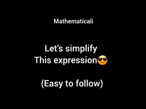 Simplifying Algebraic Expressions | Variables explained 🔥