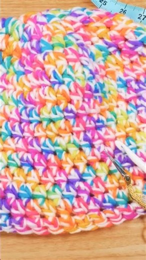 Crochet | Make a soft hat quickly and easily | Instructions for half double crochet