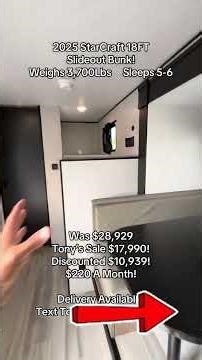 Short & Sweet Rv // Delivery Available #rvliving #tonytrv #camper