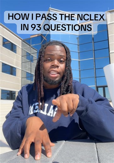 HOW I PASS THE NCLEX IN 93 Questions PT. 1: #nclex #nursingschool #nursingstudent