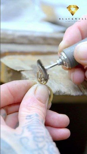 Mastering Gold Ring Prongs #shorts