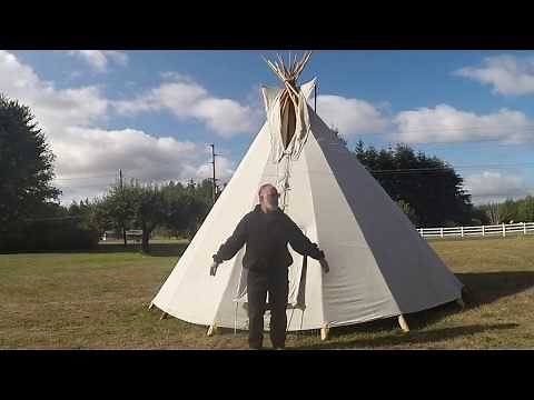 Teepee home made