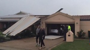 Perth suburbs feel the effects of the stormy weather