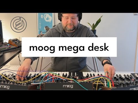 My Biggest Moog Setup Ever… (One Last Jam)