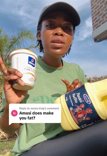 Replying to @senzo king Amasi won’t make you fat, what generally makes one fat is eating more calories than the body uses. As you can see Amasi doesn’t have much calories, fat or sugar. You will have to make how much of it you drink though. . . . . . . . . . #highbloodpressureawareness #healthandwellness #lutenomfundvo #insulinresistance #womenshealth